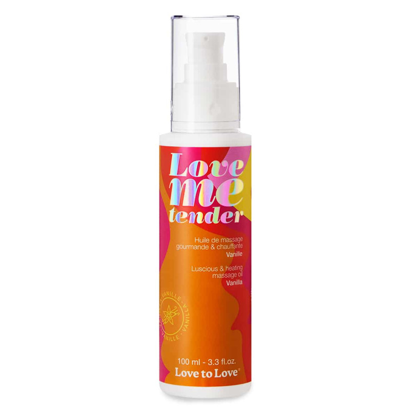 Love to Love Huile de massage Love Me Tender Vanille 100ml